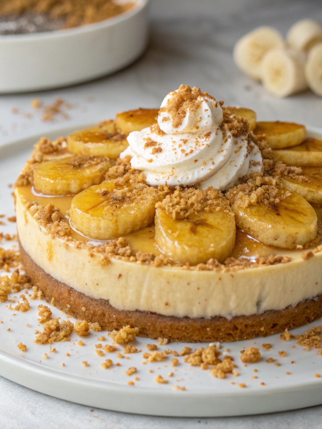 Banoffee slice