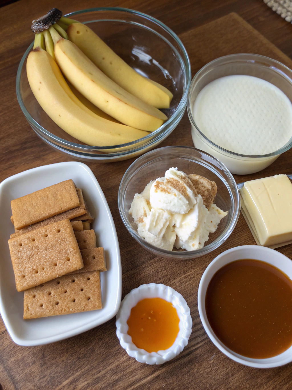 Banoffee ingredients