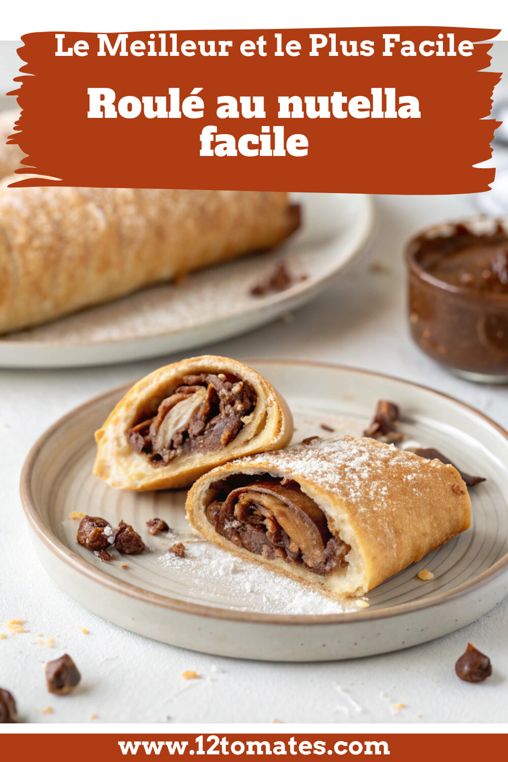 Roulé au nutella facile
