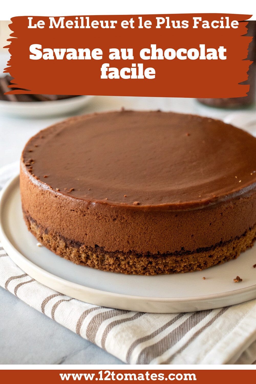 Savane au chocolat facile