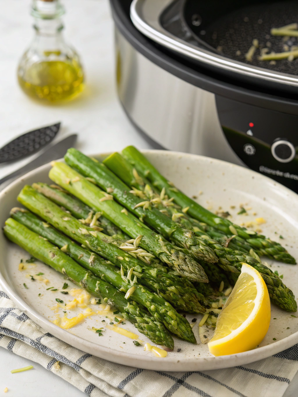 conservation asperges cookeo