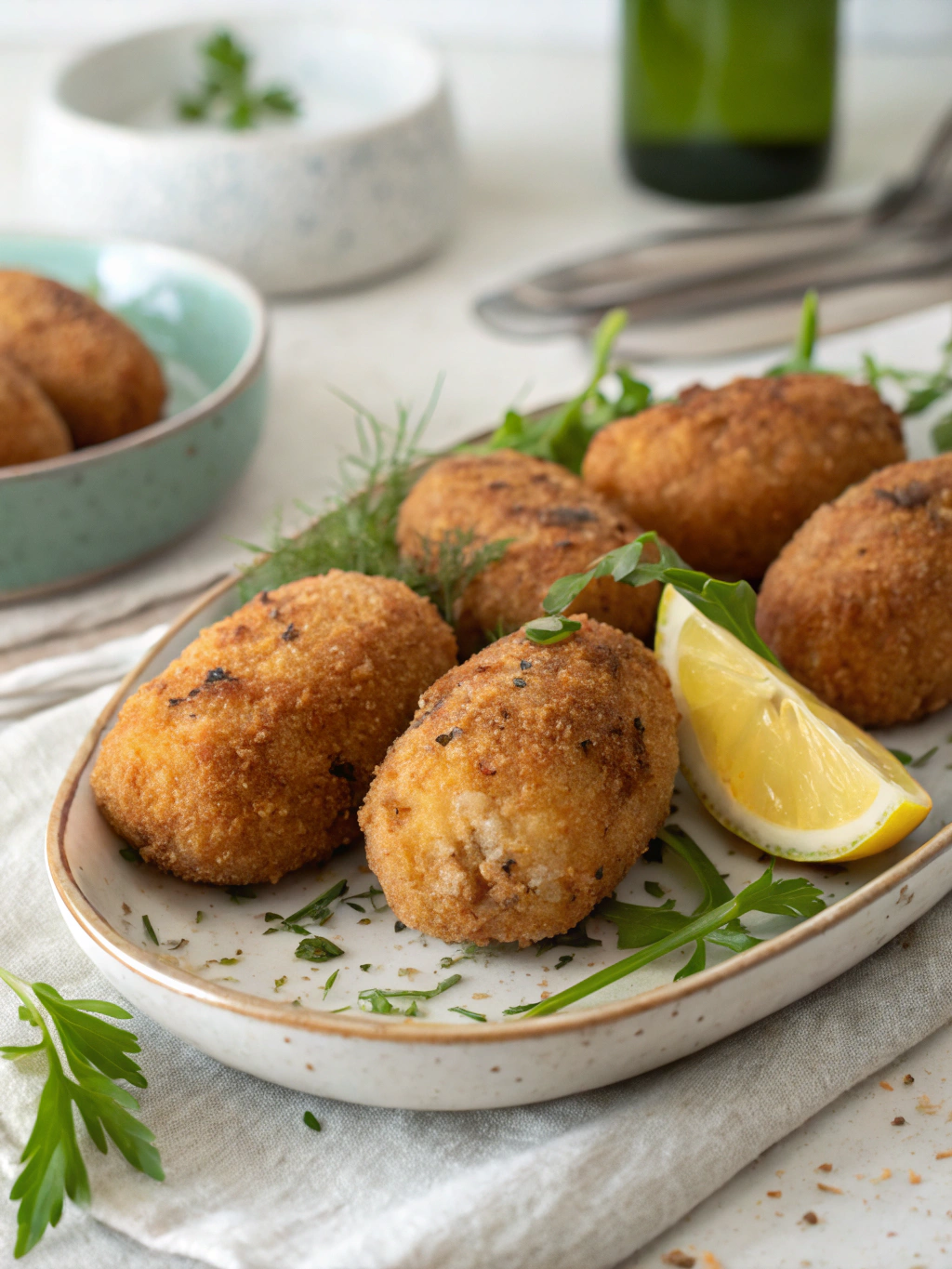 préparation des croquettes