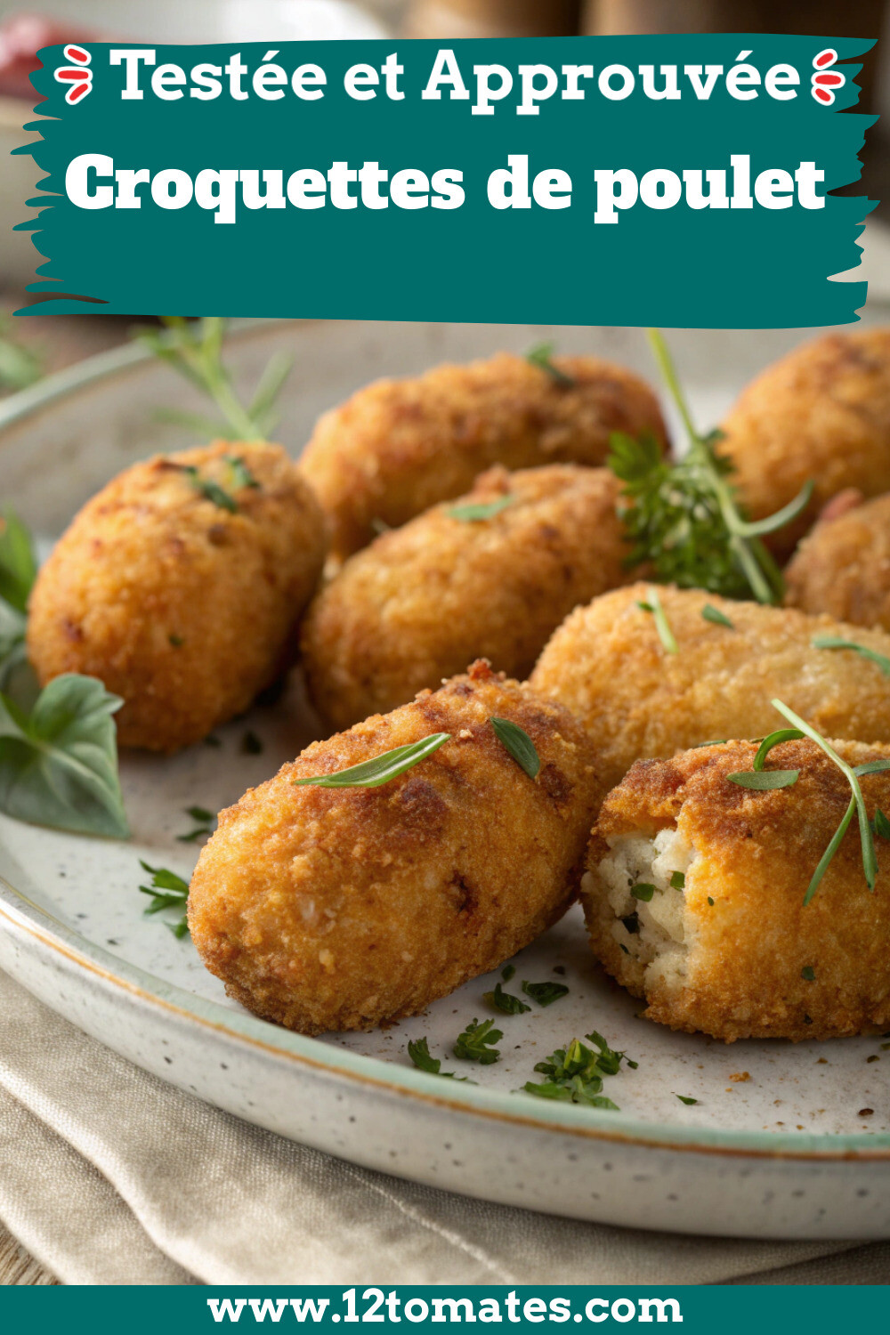 croquettes de poulet