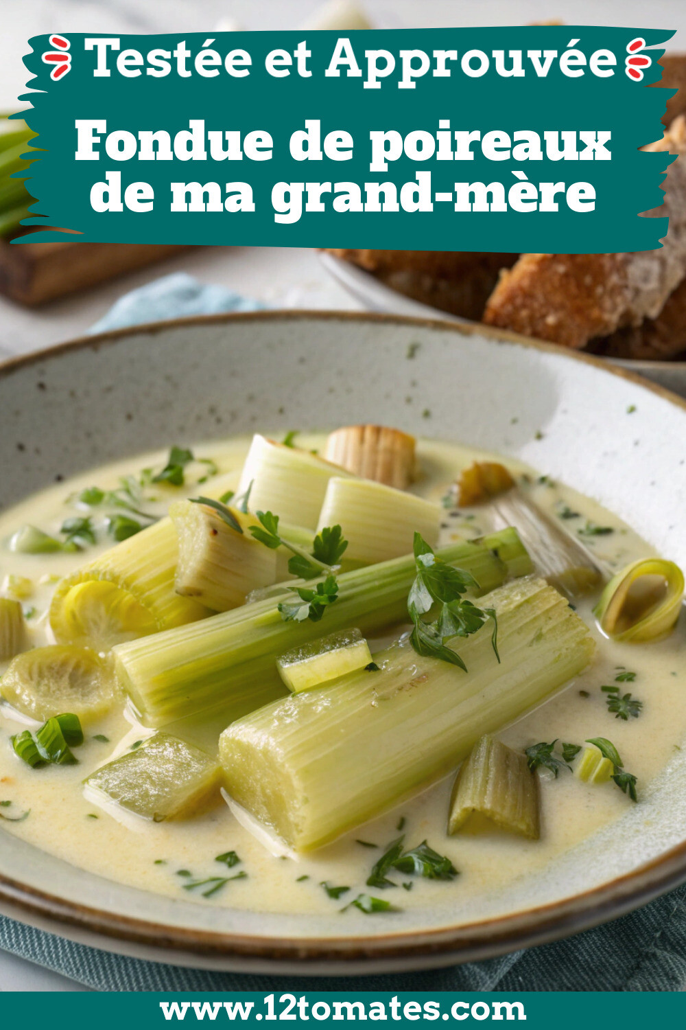 Fondue de poireaux