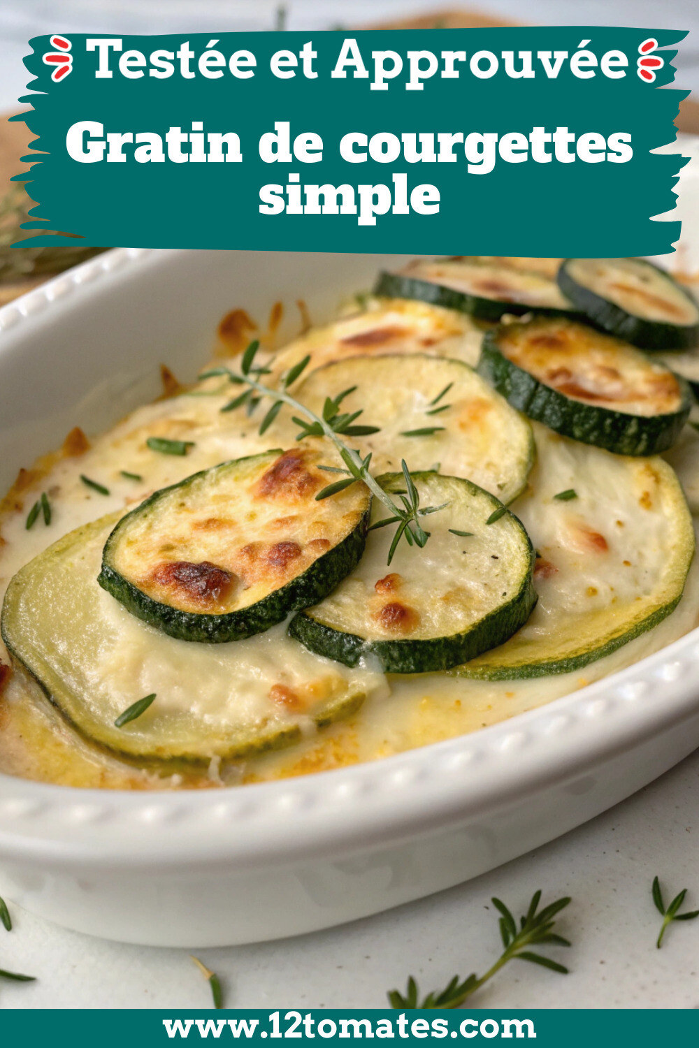 Gratin de courgettes