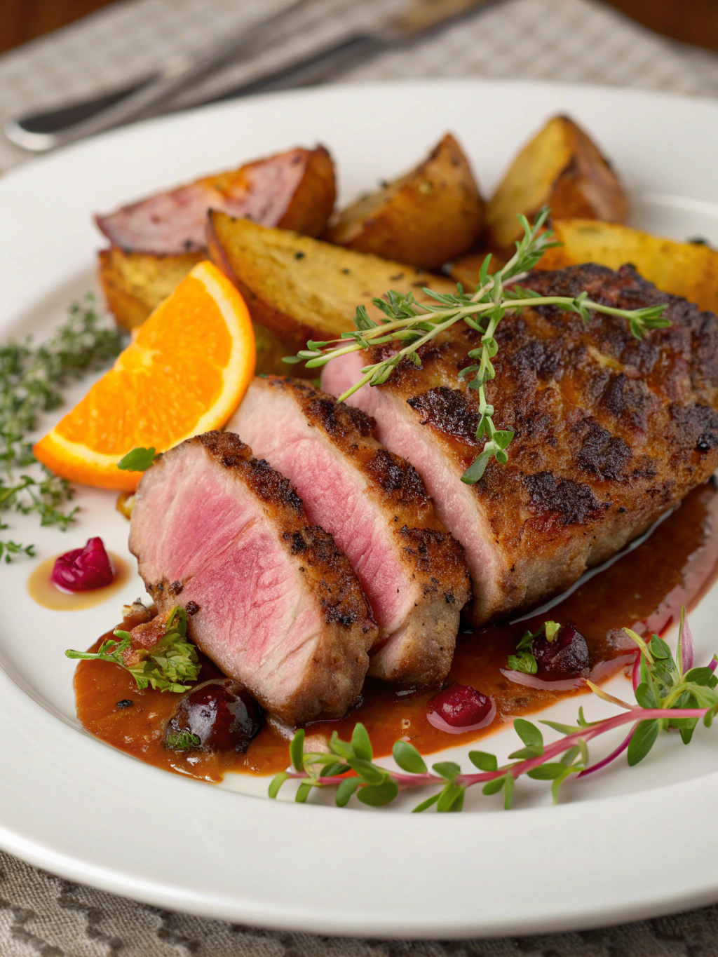 magret de canard plat