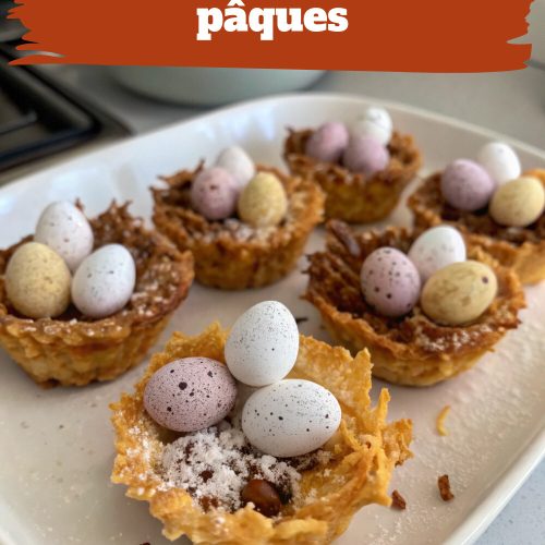 nids croustillants de pâques