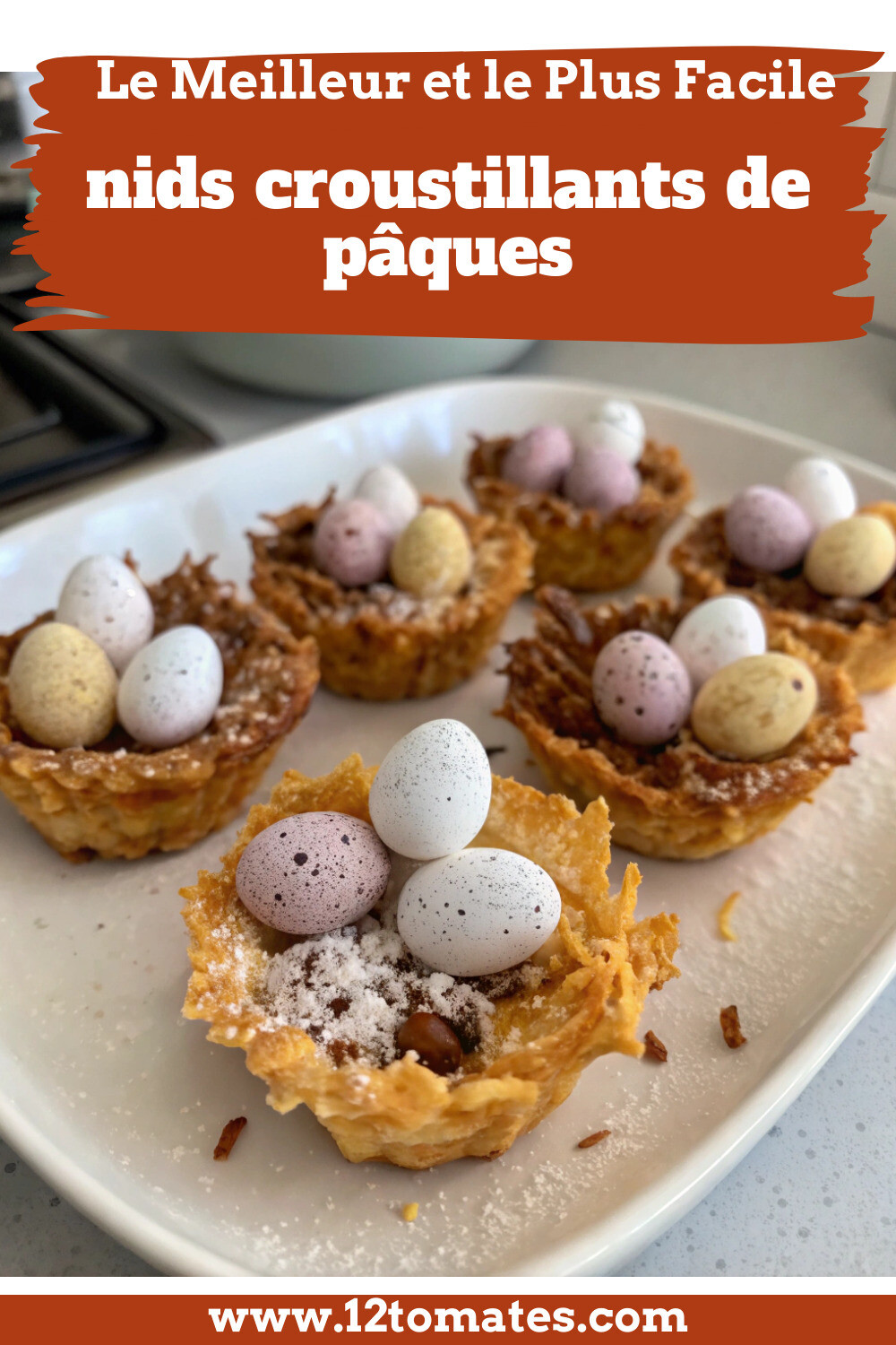 Nids croustillants de Pâques