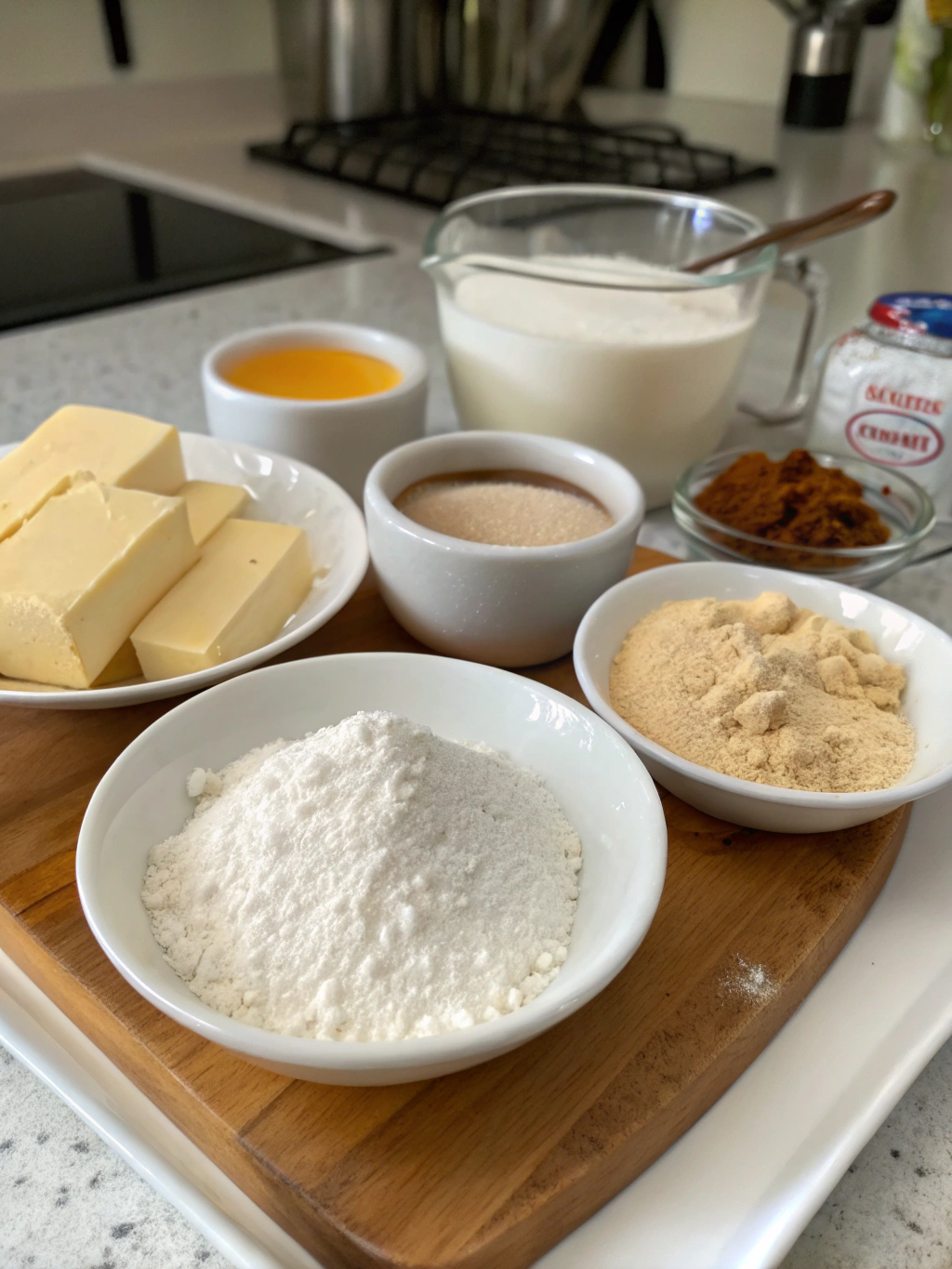 ingrédients pour sauce béchamel